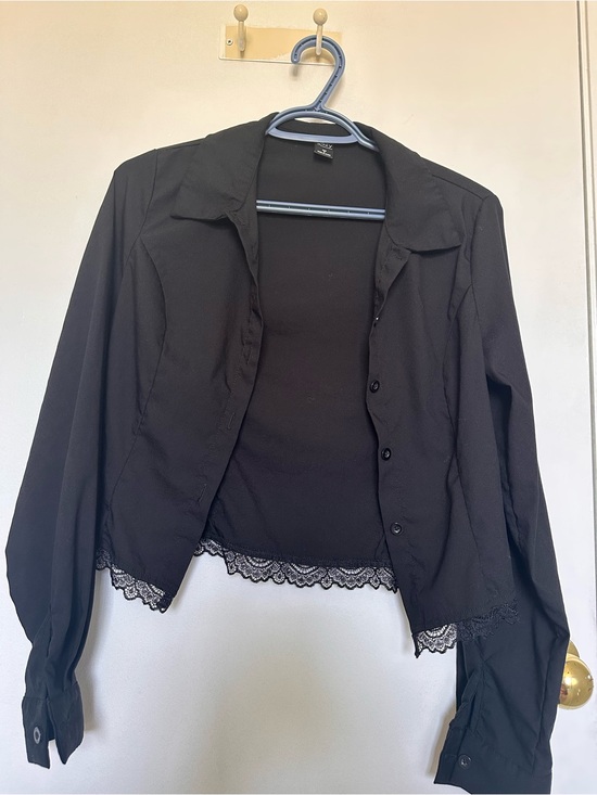 Dresses & Skirts - Dazy Black Women's Button-Up Top - Size M